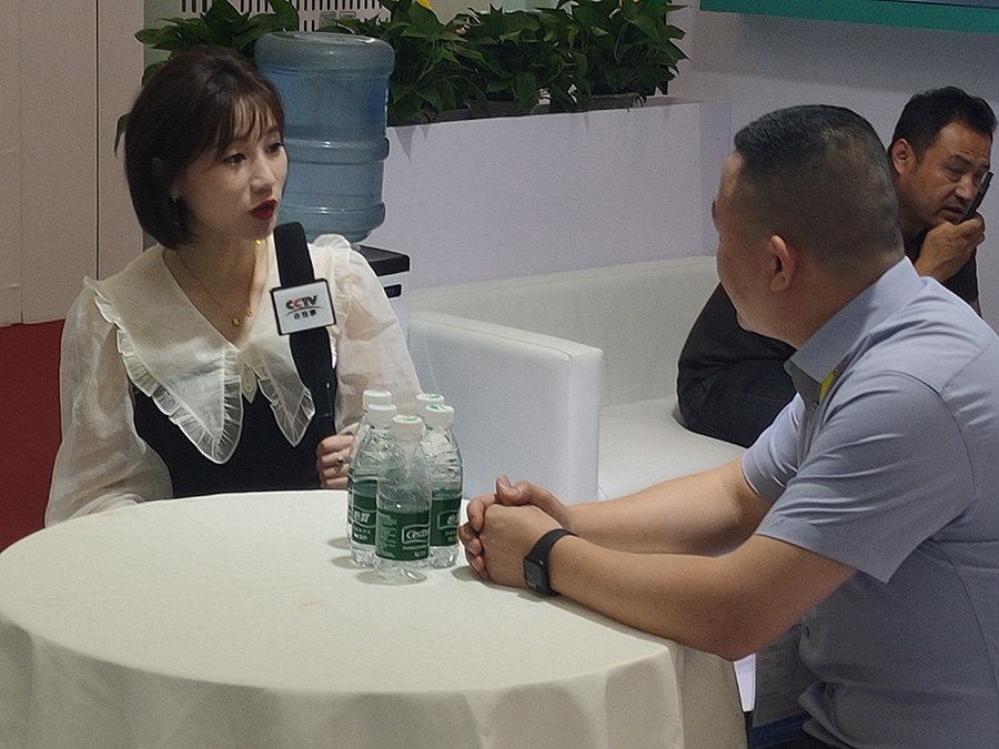 朗翠科技总经理接受CCTV中央电视台采访